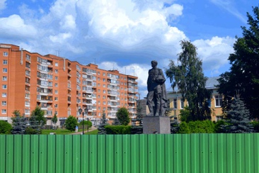 Фото установленных заборов и ограждения в Тосно и Тосненском районе со столбами под ключ